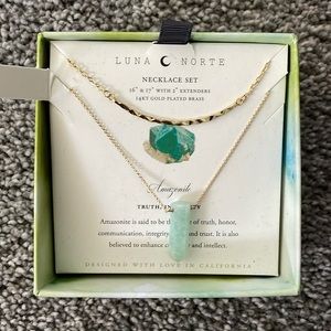 Luna NorteNecklace Set Amazonite
